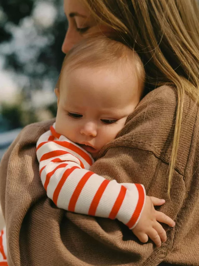 Gerippter Langarm-Body Gerippter Langarm-Body