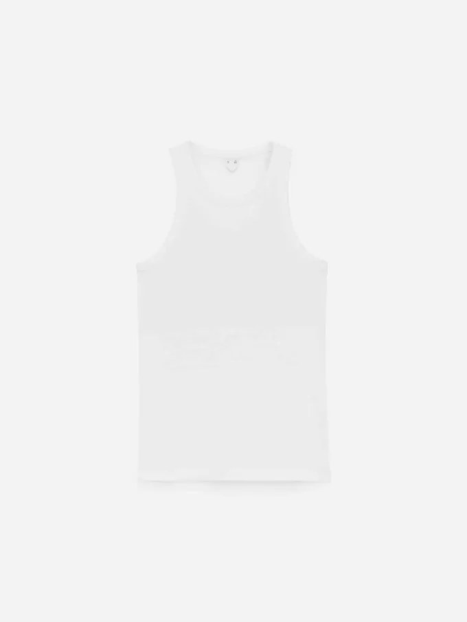 Geripptes Racer-Tanktop Geripptes Racer-Tanktop