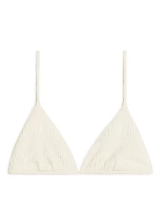 Gesmoktes Bikinioberteil