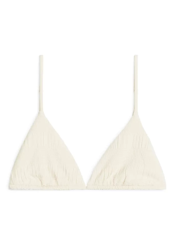 Gesmoktes Bikinioberteil Gesmoktes Bikinioberteil