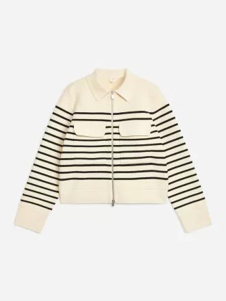 Gestrickte Baumwolljacke