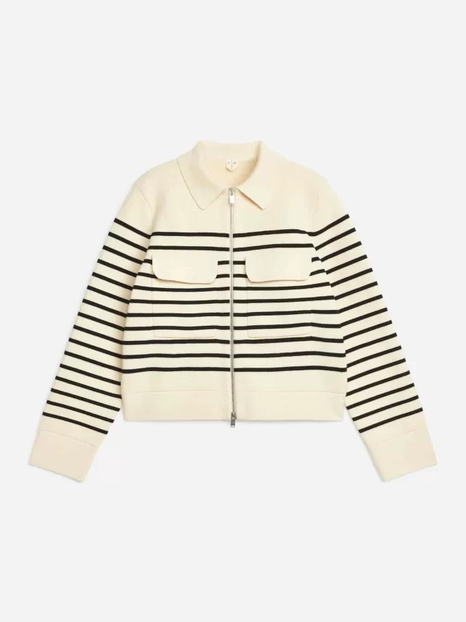 Gestrickte Baumwolljacke Gestrickte Baumwolljacke