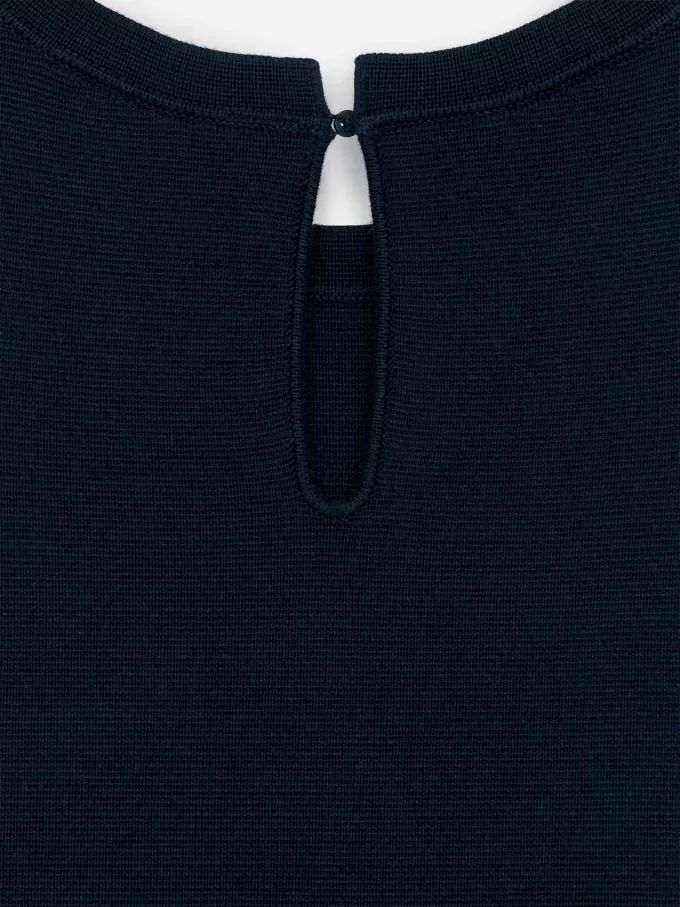 Gestricktes A-Linien-Kleid Gestricktes A-Linien-Kleid