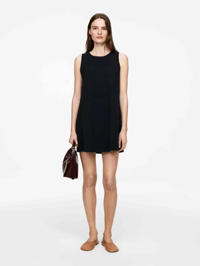 Gestricktes A-Linien-Kleid Gestricktes A-Linien-Kleid