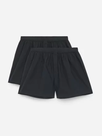 Gewebte Boxershorts, 2er-Set