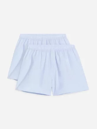 Gewebte Boxershorts, 2er-Set