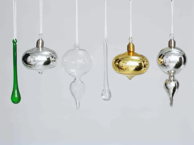 Glaskugeln 2er-Set Glaskugeln 2er-Set