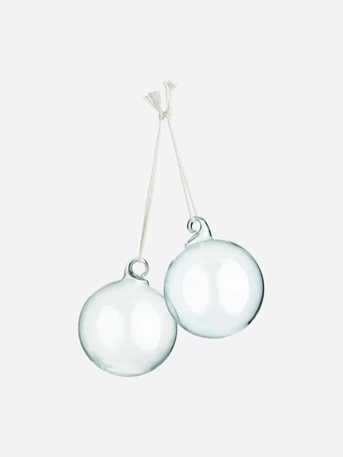 Glaskugeln 2er-Set Glaskugeln 2er-Set