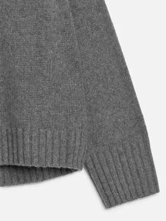 Grober Pullover aus Kaschmirwolle