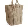 Große Jute-Tragetasche