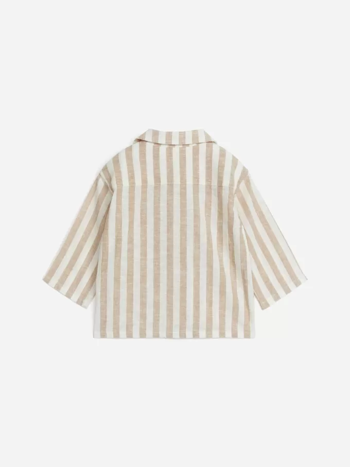 Hemd aus Leinen-Baumwolle