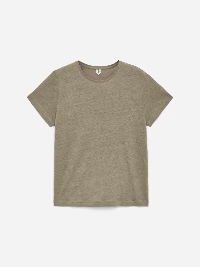 Hemd aus Leinenjersey Hemd aus Leinenjersey