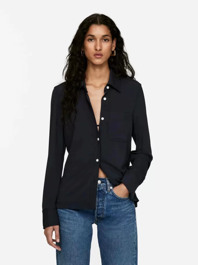 Hemd aus Viskosemischung