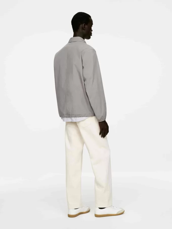 Hemdjacke aus Baumwollmischung Hemdjacke aus Baumwollmischung