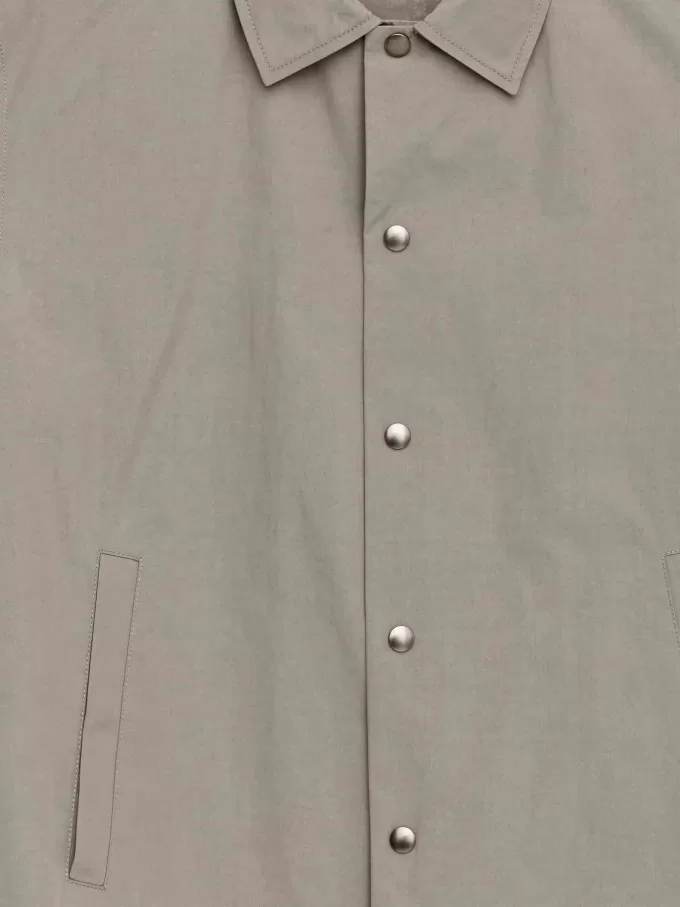 Hemdjacke aus Baumwollmischung Hemdjacke aus Baumwollmischung