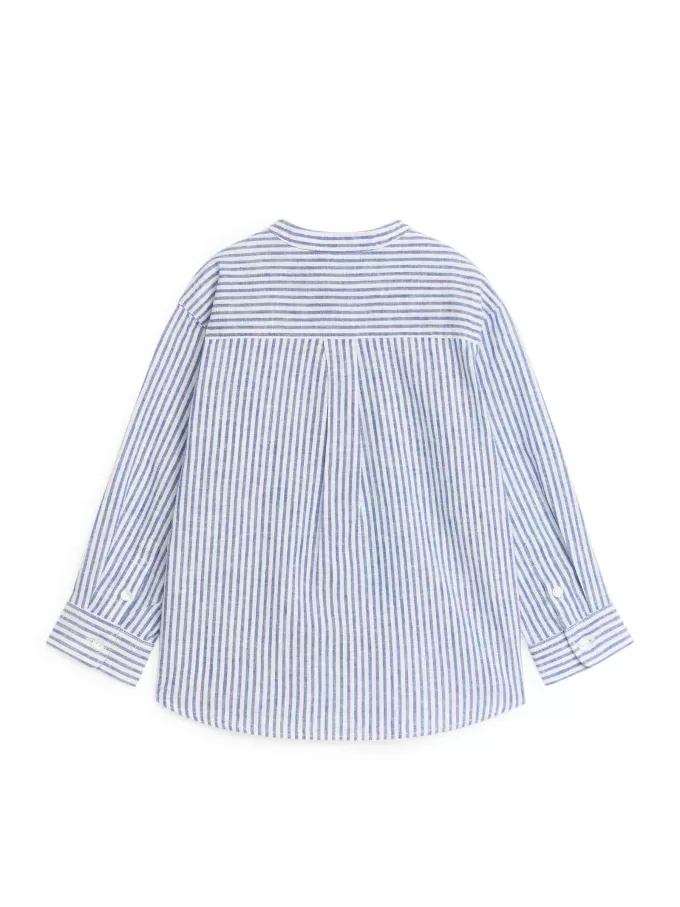 Henley-Leinenhemd Henley-Leinenhemd