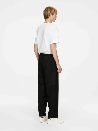 Hopsack-Hose mit Kordelzug