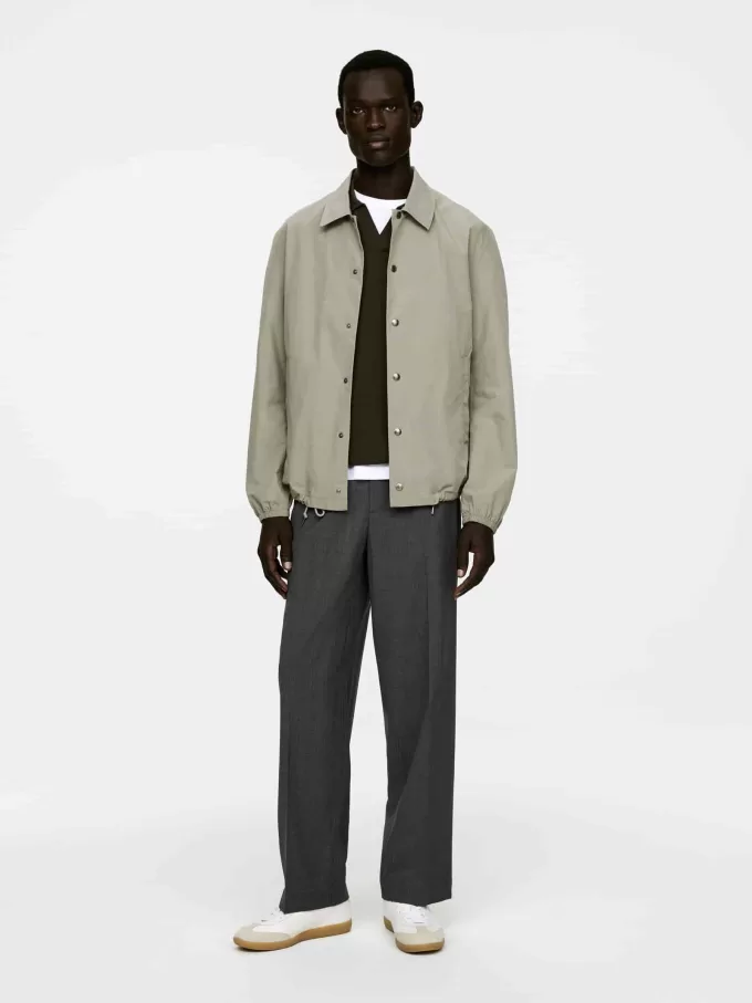 Hose aus Wolle mit Kordelzug Hose aus Wolle mit Kordelzug