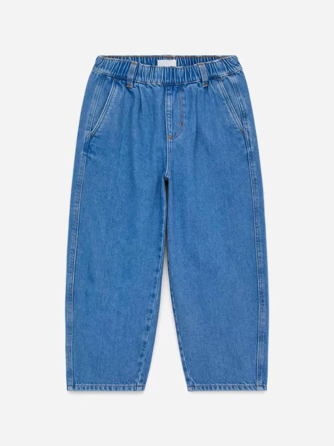 Hose aus gewaschenem Denim Hose aus gewaschenem Denim