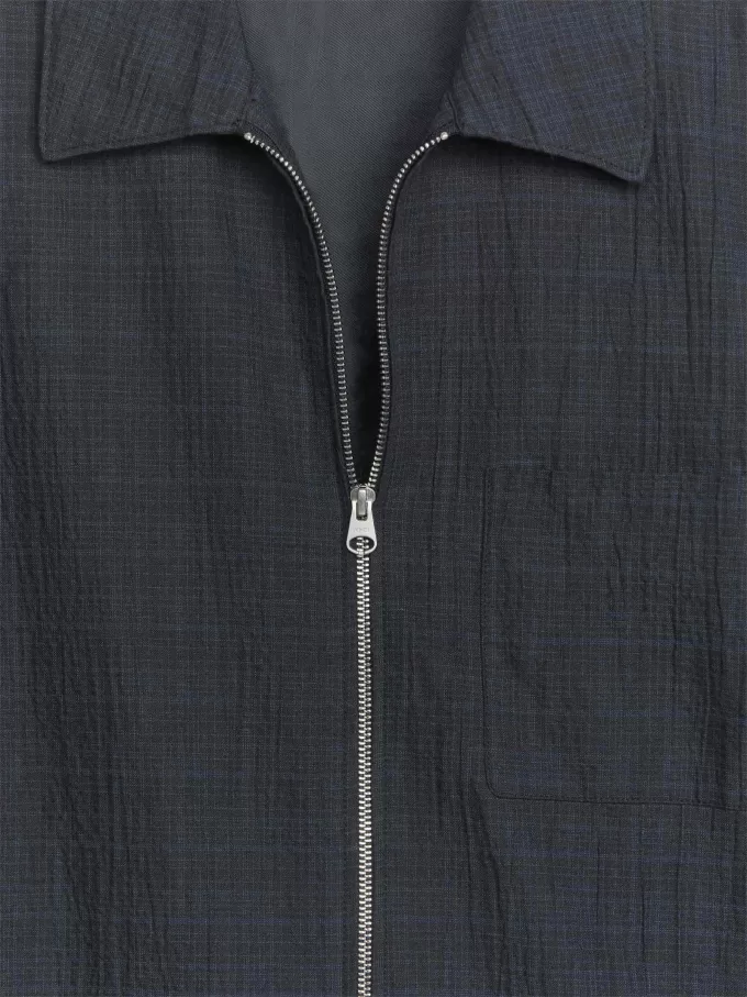 Jacke aus Seersucker Jacke aus Seersucker