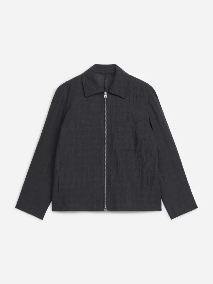 Jacke aus Seersucker Jacke aus Seersucker