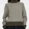 Jacquard-Strickpullover aus Wolle Jacquard-Strickpullover aus Wolle