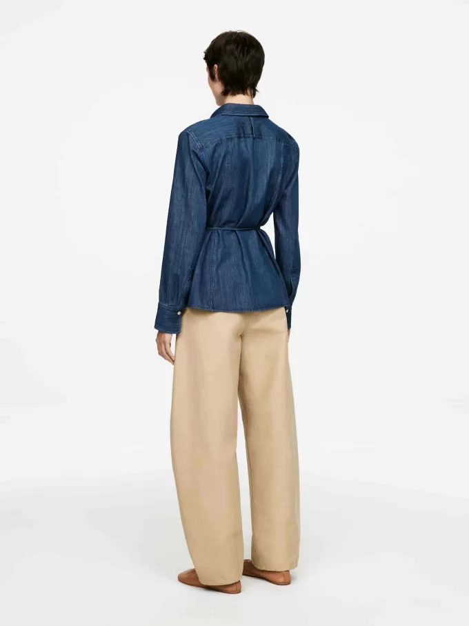 Jeans-Wickelshirt Jeans-Wickelshirt