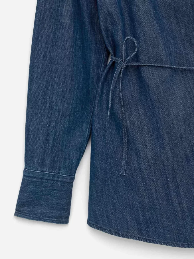 Jeans-Wickelshirt Jeans-Wickelshirt