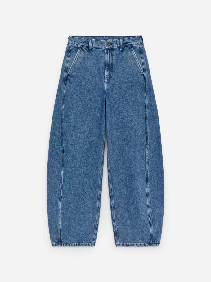 Jeans mit Barrel-Leg Jeans mit Barrel-Leg