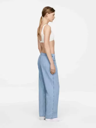 Jeanshose mit Kordelzug