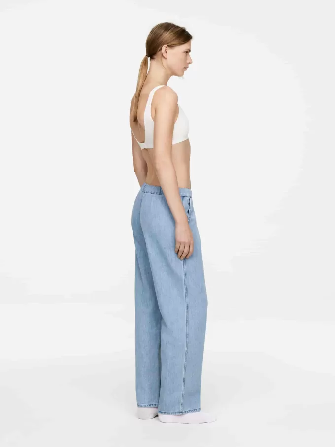 Jeanshose mit Kordelzug Jeanshose mit Kordelzug