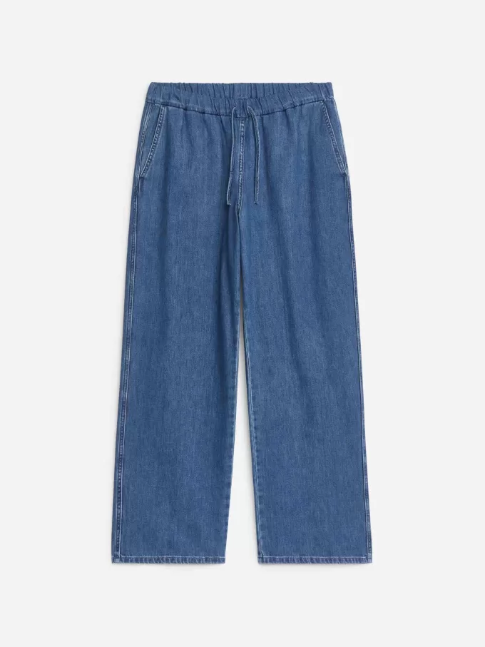 Jeanshose mit Kordelzug Jeanshose mit Kordelzug