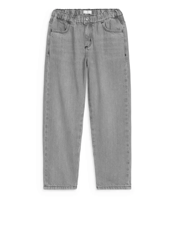 Jeanshose zum Hineinschlüpfen