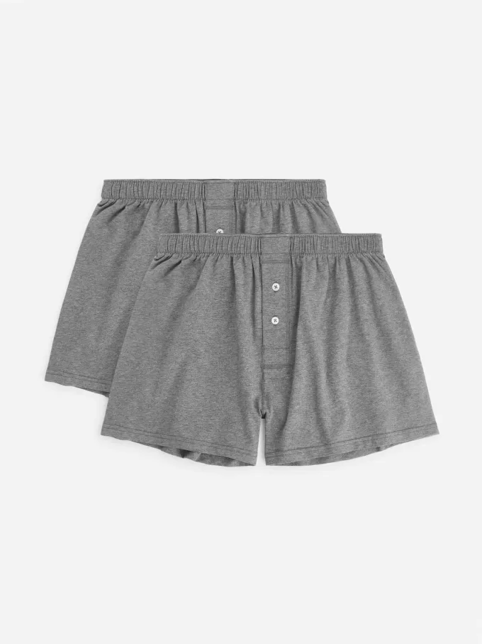 Jersey-Boxershorts, 2er-Set Jersey-Boxershorts, 2er-Set