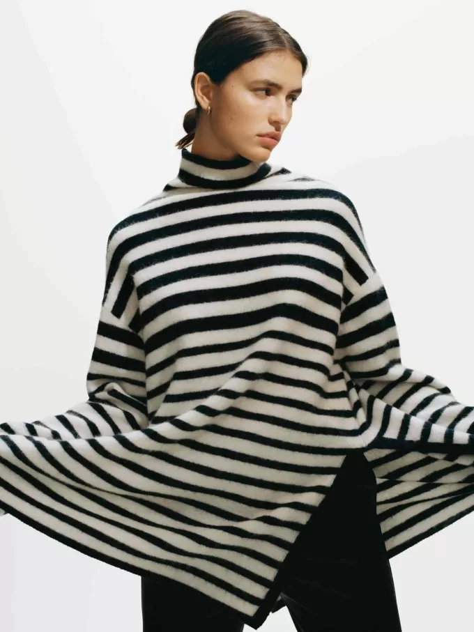 Kaminpullover aus Alpaka-Woll-Mischung Kaminpullover aus Alpaka-Woll-Mischung