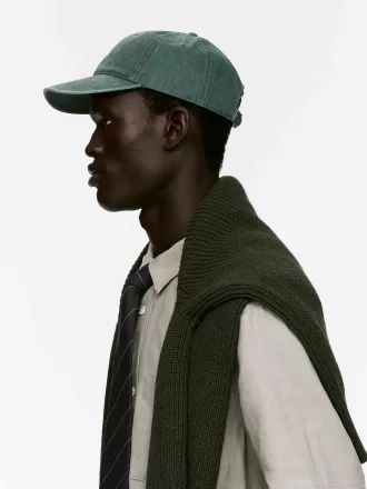 Kappe aus gewaschener Baumwolle Kappe aus gewaschener Baumwolle