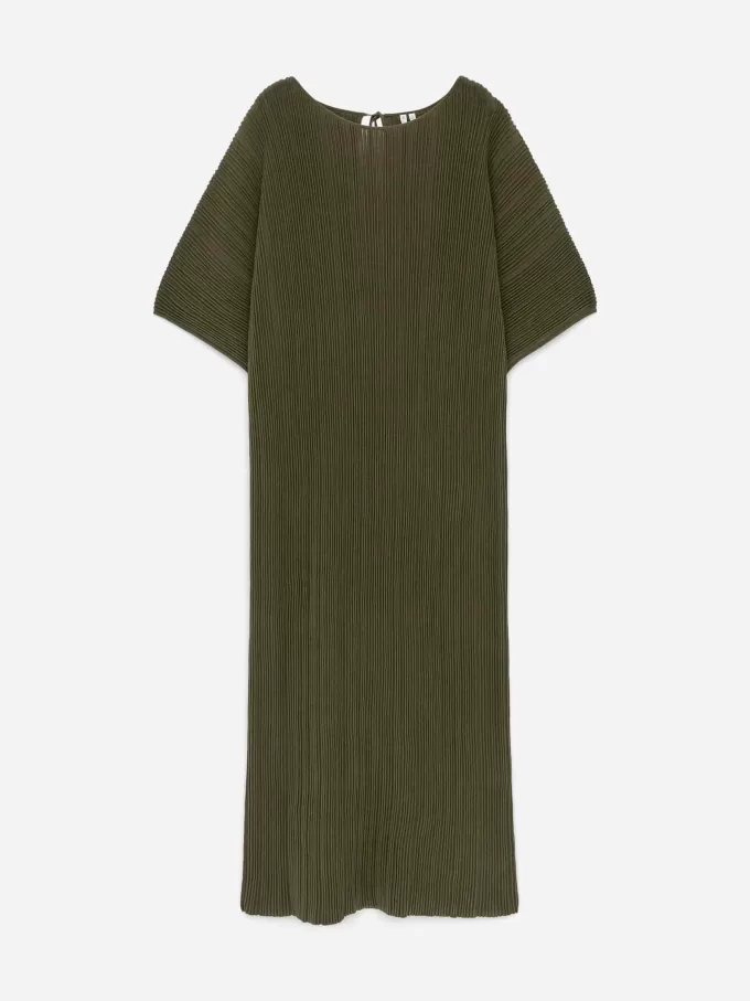 Kleid aus Rippstrick Kleid aus Rippstrick