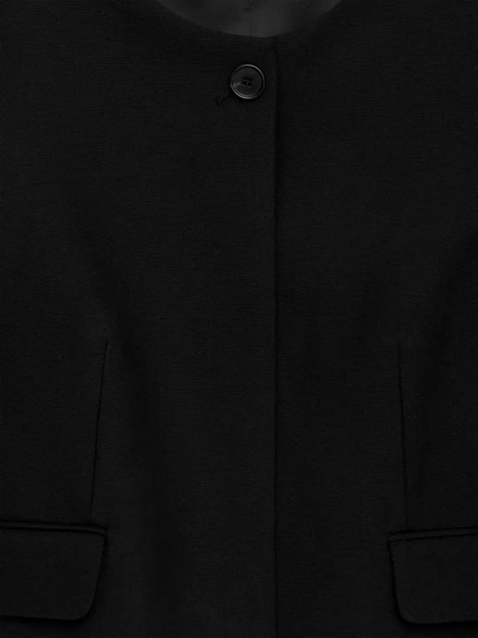 Kragenlose Jacke Kragenlose Jacke