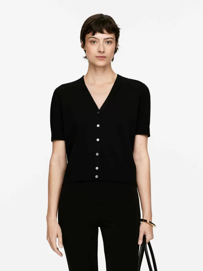 Kurzärmliger Cardigan Kurzärmliger Cardigan