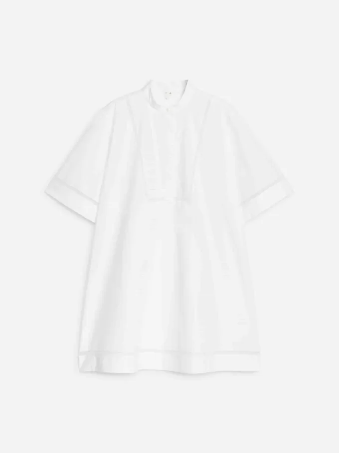 Kurzarm-Tunika aus Baumwolle Kurzarm-Tunika aus Baumwolle