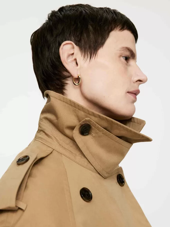 Kurze Trenchjacke Kurze Trenchjacke