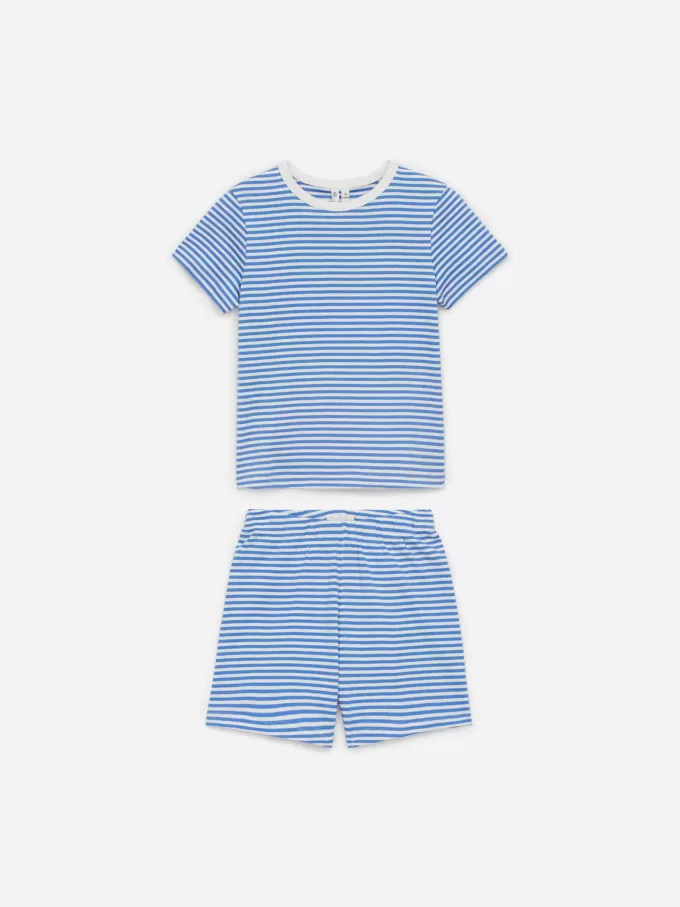 Kurzes Jersey-Pyjama-Set Kurzes Jersey-Pyjama-Set