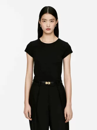 LUNA Tailliertes T-Shirt