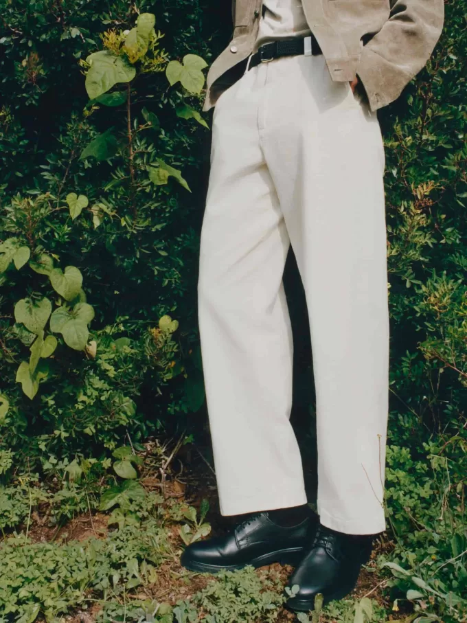 Leder-Derby-Schuhe Leder-Derby-Schuhe