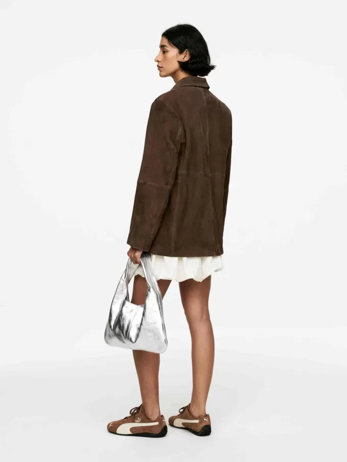 Lässiger Wildlederblazer Lässiger Wildlederblazer