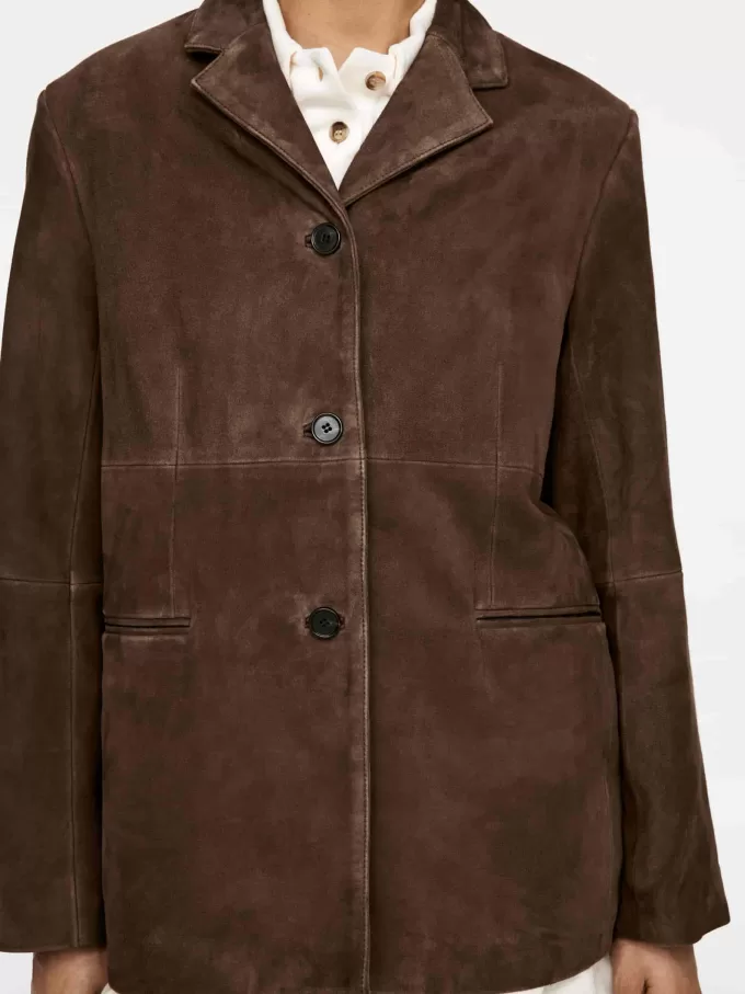 Lässiger Wildlederblazer Lässiger Wildlederblazer