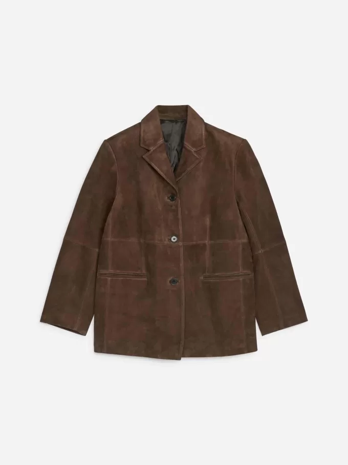 Lässiger Wildlederblazer Lässiger Wildlederblazer