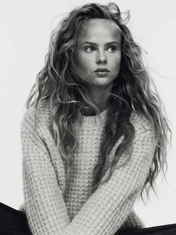 Lässiger Woll-Alpaka-Pullover Lässiger Woll-Alpaka-Pullover