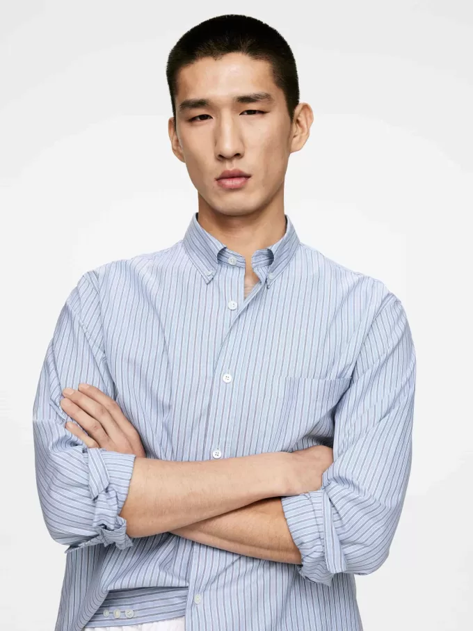 Lässiges Button-Down-Hemd Lässiges Button-Down-Hemd