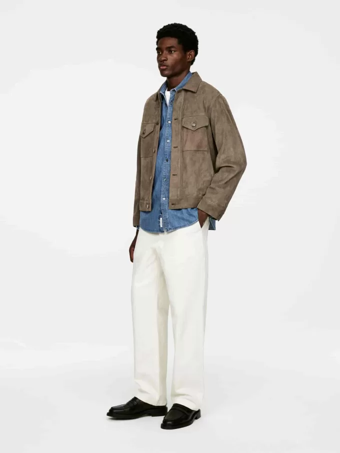 Lässiges Jeanshemd Lässiges Jeanshemd